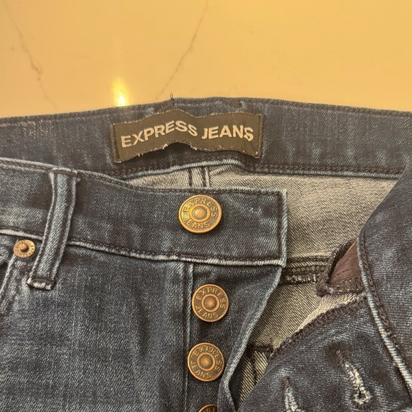 Express Bell Flare Jeans - Picture 2 of 7